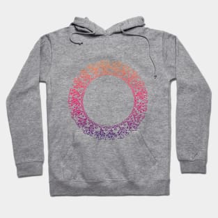 The Mandala Ring :) - gradient Hoodie